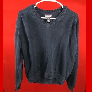Lands’ end navy blue sweater